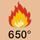 Aleve dayanıklı 650 °C