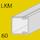 LKM trunking, trunking depth 60 mm