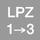 Transition from LPZ 1 to LPZ 3