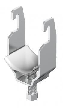 Clamp clip, single, A2 plastic pressure trough