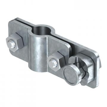 Connection clip for earthing rod to round cables Rd 8−10