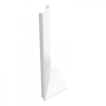 Sheet steel flat angle cover, rising