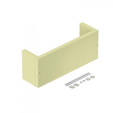 Strain relief on three sides, empty housing, internal height 115 mm