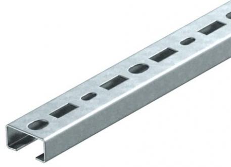CML3518 profile rail, slot 17 mm, FT, perforated