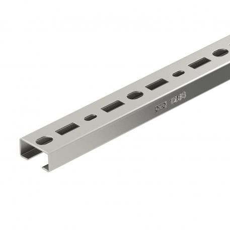 CML3518 profile rail, slot 17 mm, A2, perforated 2000 | 35 | 18 | 1.25 | Stainless steel 1.4301 | Bright, treated | 