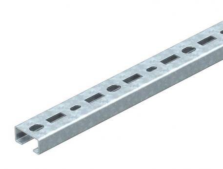 CM3015 profile rail, slot 16 mm, FT, perforated 600 | 30 | 15 | 1.5 | Steel | Hot-dip galvanised | 