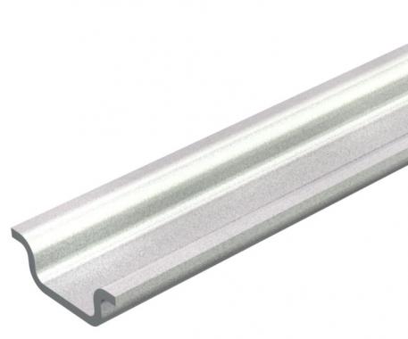 Hat profile rail unperforated GTP