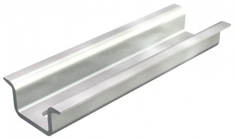 Hat profile rail, perforated GTP