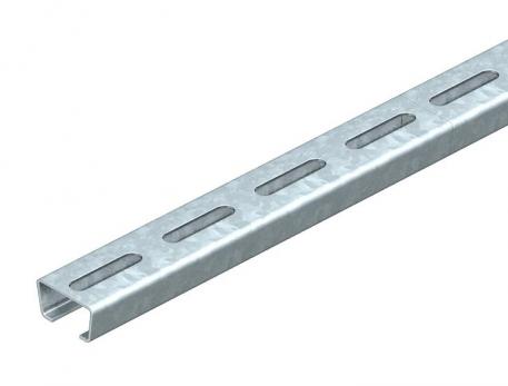 AML3518 anchor rail, slot 16.5 mm, FS, perforated 1000 | 35 | 18 | 1.5 | Steel | Strip galvanized | 