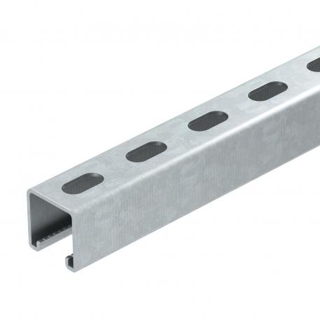 MS4141 mounting rail, slot 22 mm, FT, perforated