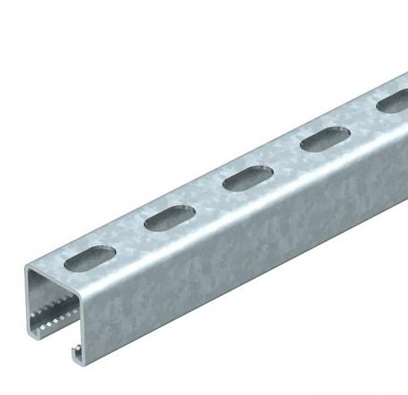 MSL4141 mounting rail, slot 22 mm, FT, perforated