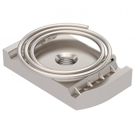 Slide nut with spring A4 35 | 20 | 6 | M6