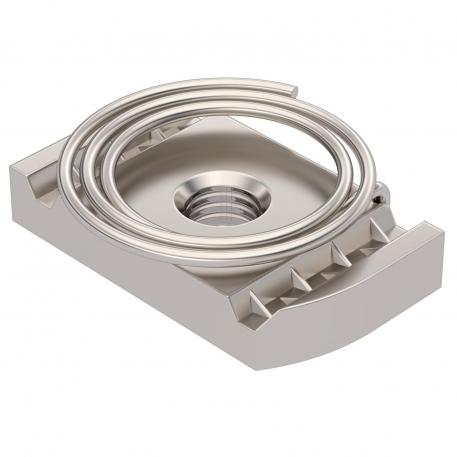 Slide nut with spring A4 35 | 20 | 6 | M8