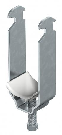 Clamp clip, double, FT plastic pressure trough