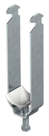 Clamp clip, triple, FT plastic pressure trough