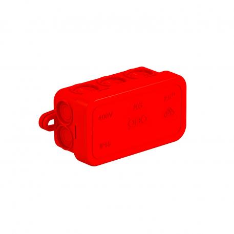 Junction box A 6 69x32x30 | 10 | IP55 | Red