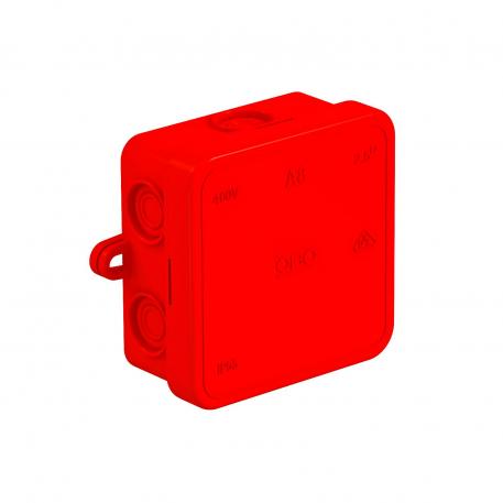 Junction box A 8 65x65x32 | 7 | IP55 | Red