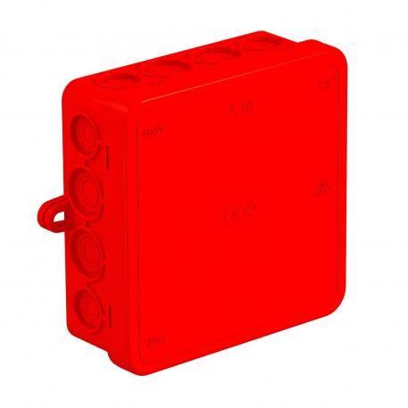 Junction box A 14 90x90x35 | 16 | IP55 | Red
