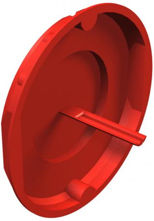 Signal cover, 70 mm, connection sockets  |  |  | Red