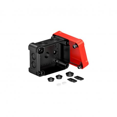 Junction box X 06 137x105x68 | 8 | IP67 | Black / red