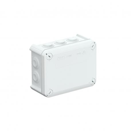 Junction box T 100, plug-in seal 136x102x57 | 10 | IP66 | Pure white; RAL 9010