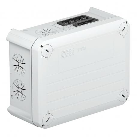 Junction box T100, with Wieland socket 1w3p+1s3p