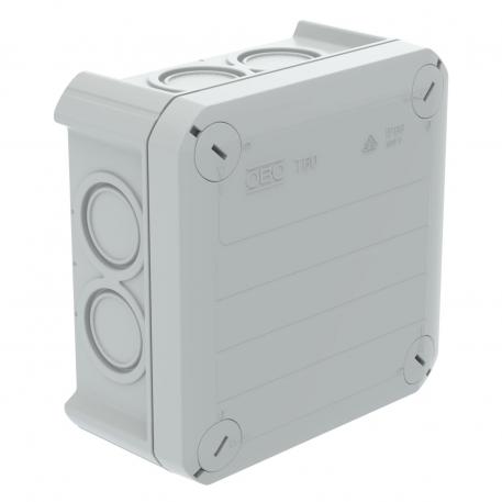 Junction box T60, with knock-out entries