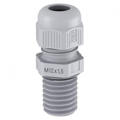 Cable gland, long metric thread, silver grey  |  | M32 x 1,5 | no | Silver grey; RAL 7001