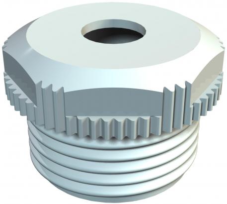 Screw-in nipple, PG thread, with opening Pg 21