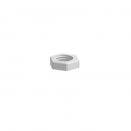 Locknut, metric thread, light grey M12 x 1,5 | 17