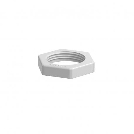 Locknut, metric thread, light grey M25 x 1,5 | 32