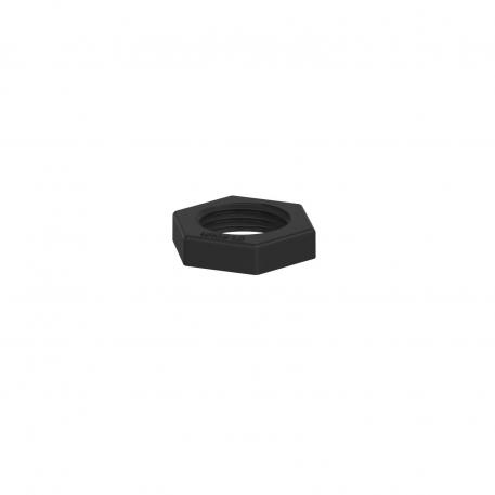 Locknut, metric thread, black M16 x 1,5 | 22