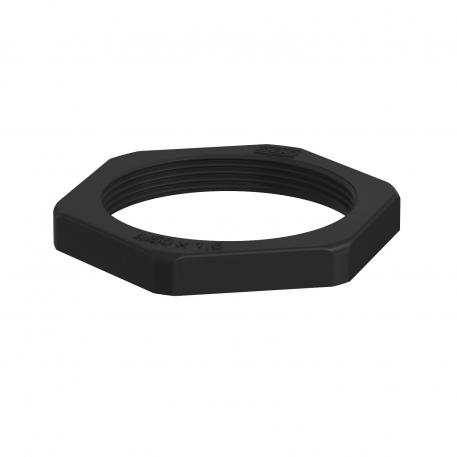 Locknut, metric thread, black M50 x 1,5 | 60