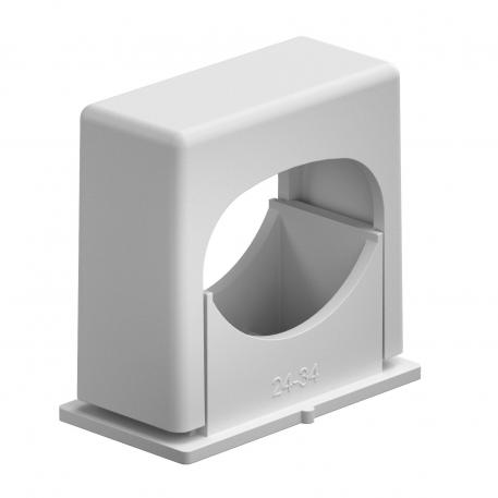 Pressure ISO clip 3052, single, light grey