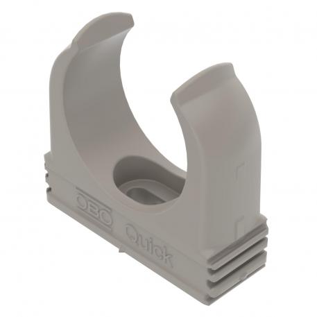 Quick Clip, flame-resistant, stone grey