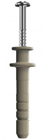 Double-flange anchor
