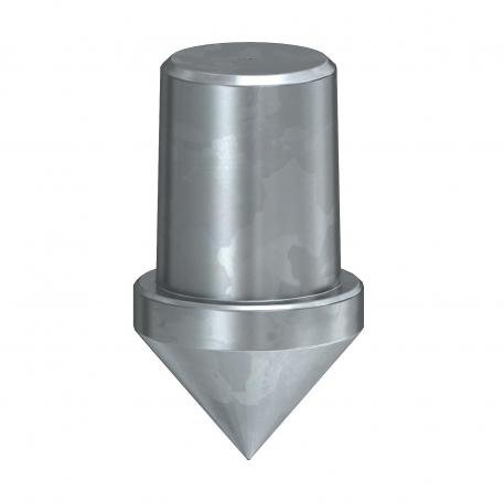 Driving spike for pipe earth rod LE