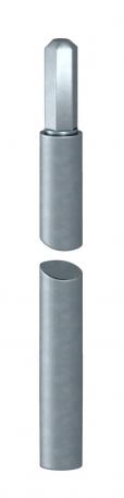 Earth rod OMEX, hot galvanised, 20 mm 2000 | 20 | Steel