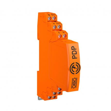 Pluggable data line protection, 2x2-pole, direct earthing