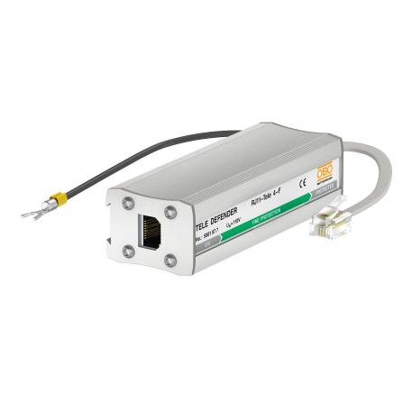 Fine protection device TELE 4-F for ISDN RJ11  4 | Fine protection, 4 wires | 120 | 170 | RJ11
