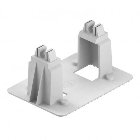 Roof conductor holder, for plastic film roofs