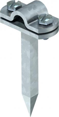 Cable bracket Rd 8−10 mm, with square pin