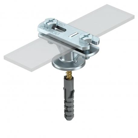 Cable bracket for flat conductor 30 x 4 mm flat