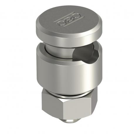 Connector, Rd 8−10 mm with pressure trough