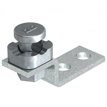 Connection and end piece with connector