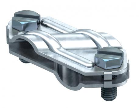Cross-connector for flat conductors and round conductors FT