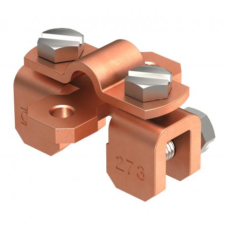 Folding clamp up to 10 mm plate thickness Cu