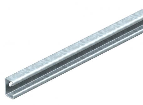 MS4022 mounting rail, heavy-duty, slot 18 mm, FT 392 | 40 | 22.5 | 2 | Hot-dip galvanised