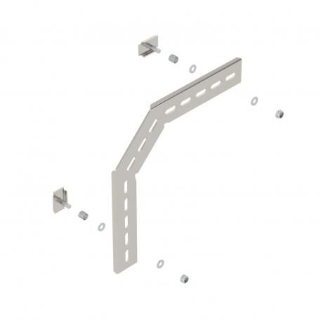 90° mounting angle A2 Stainless steel 1.4301 | Bright, treated