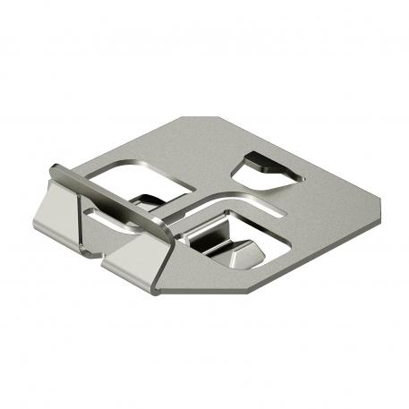 Hold-down clamp for separating retainer fastening A2